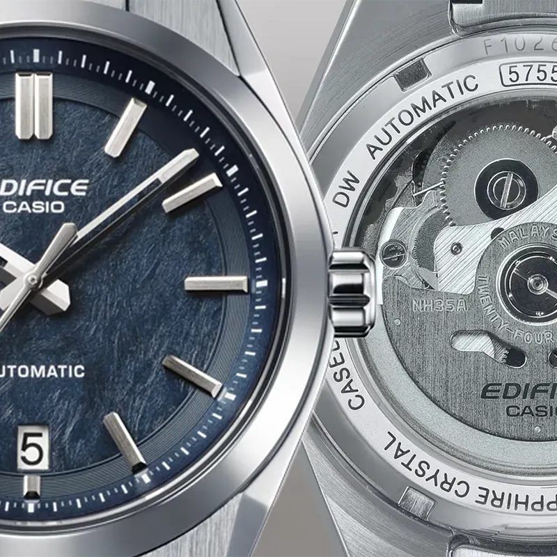 Casio Edifice Automatic Blue Dial Men's Watch- EFK-100D-2A